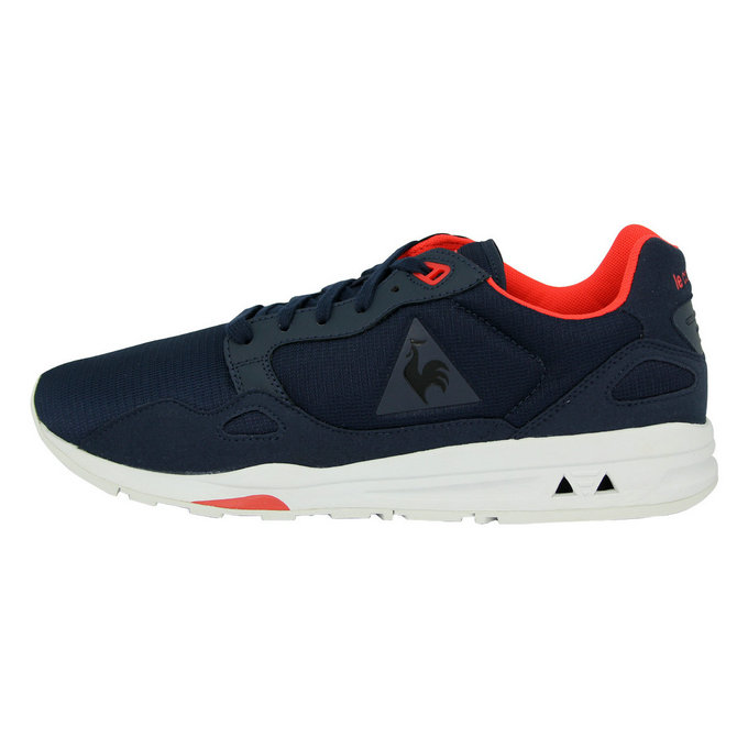 Le Coq Sportif Lcs R900 Chaussures Mode Sneakers Homme Bleu Rouge Bleu Baskets Basses